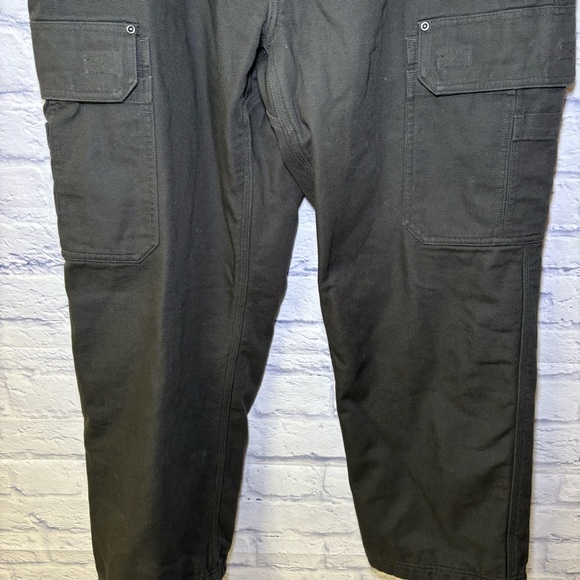 Duluth Trading Co. Fleece Lined Cargo Pants Men’s 40x30 #3237-18 Work Pants - Picture 3 of 16